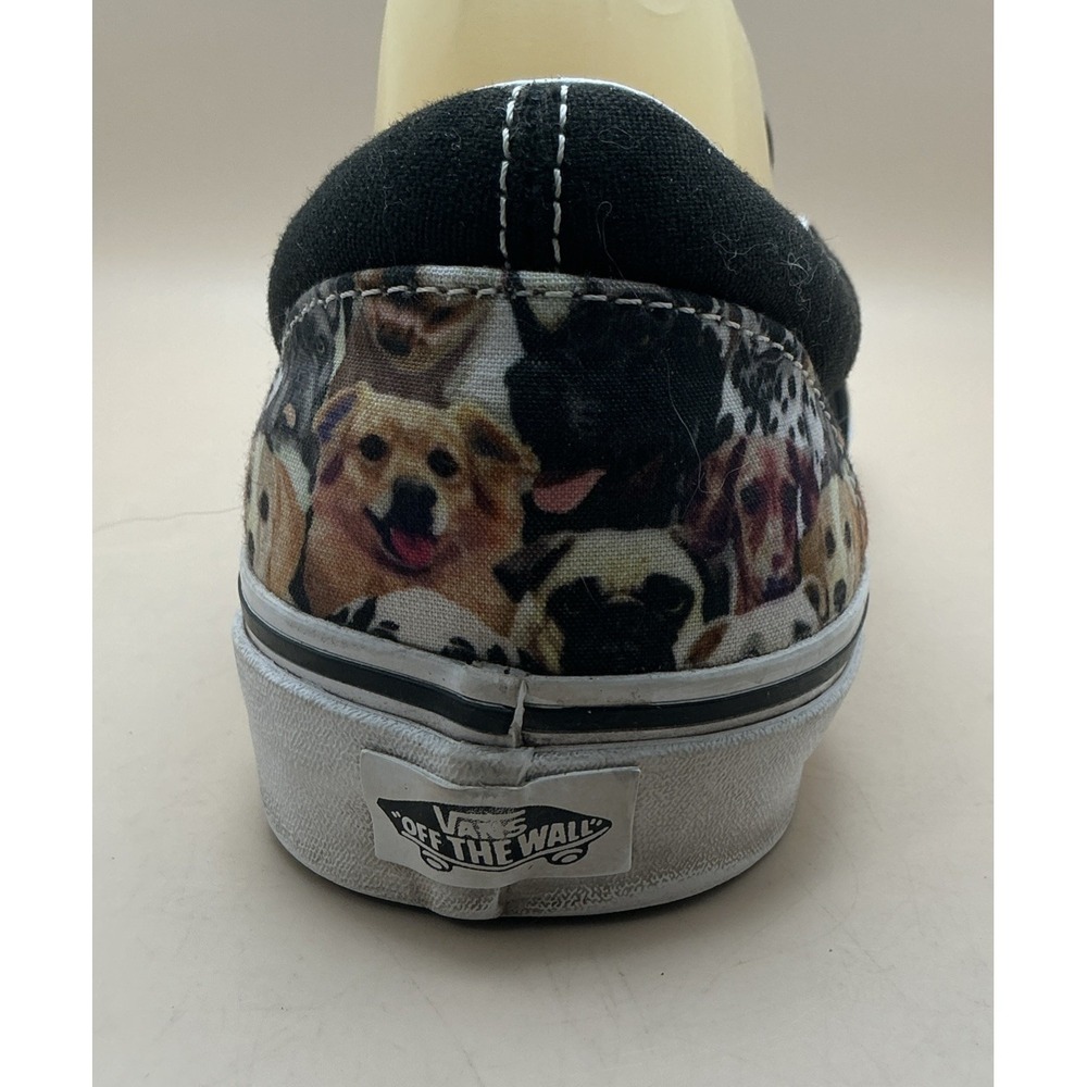 Vans X ASPCA Puppy Dog Faces Classic Slip Ons Men's 8.5 Women's 10 - Picture 4 of 16